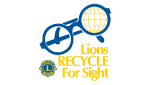 lions eyeglass recycle for sight logo